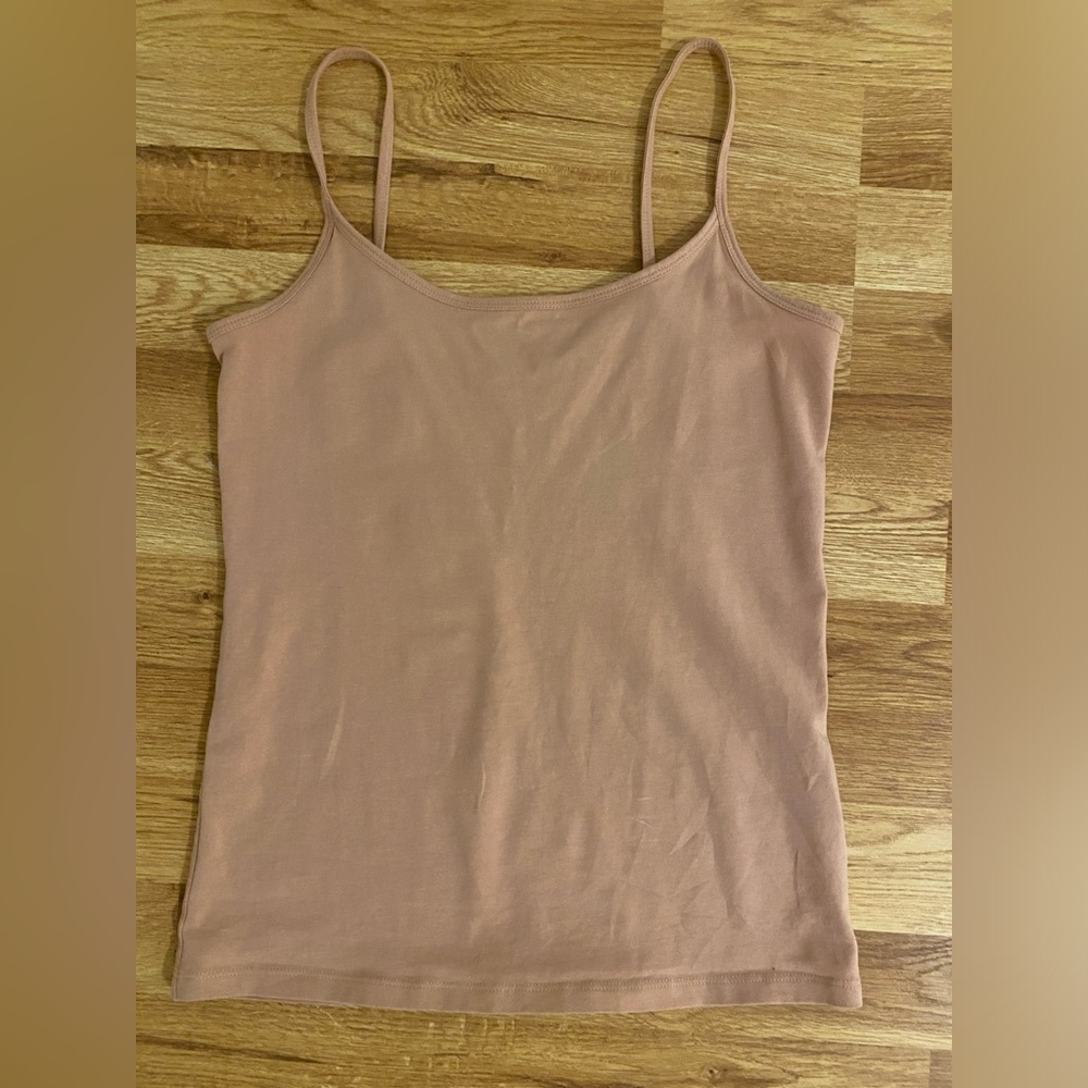 NWOT Next pink strappy tank top